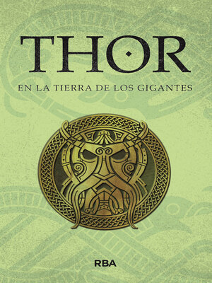 cover image of Thor en la tierra de los gigantes